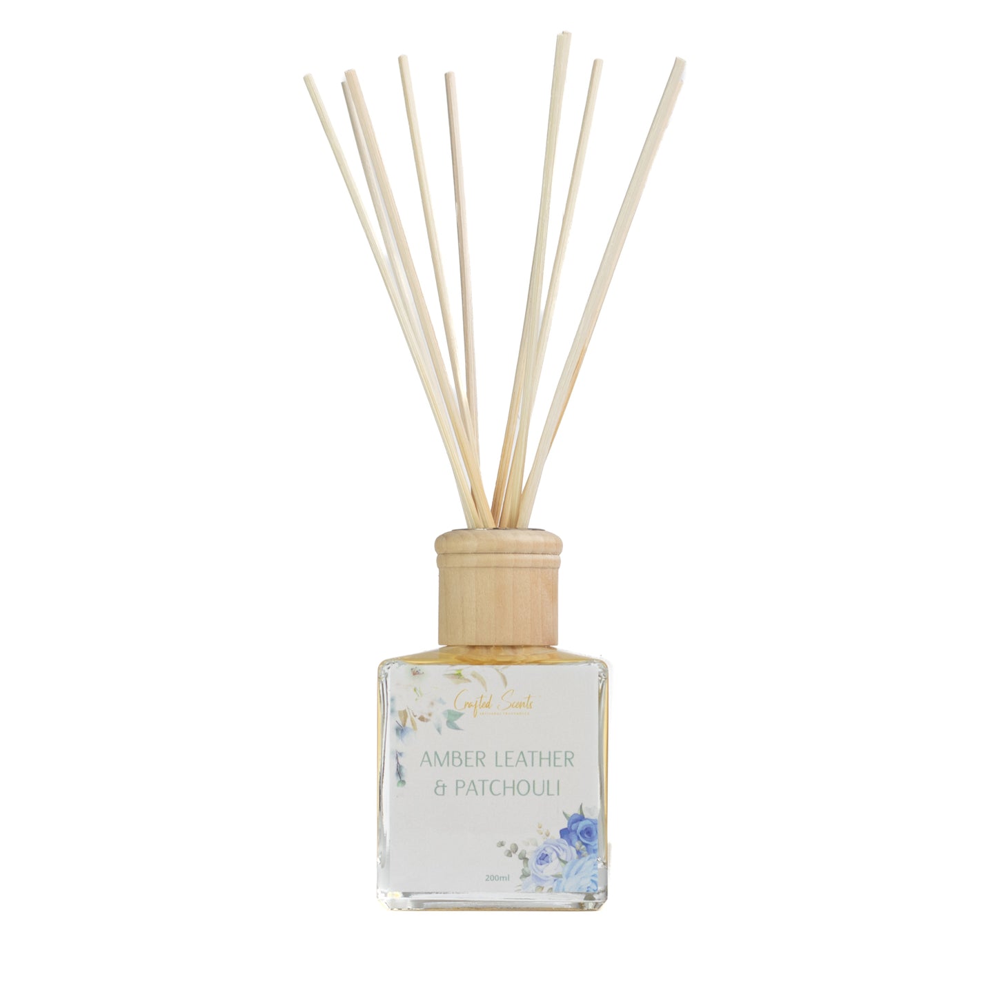 Amber Leather & Patchouli Scented Diffuser